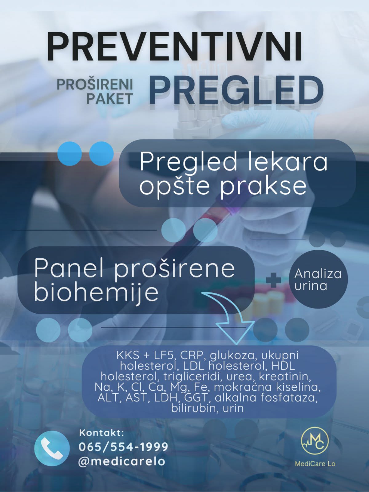 Promocija za prošireni preventivni pregled
